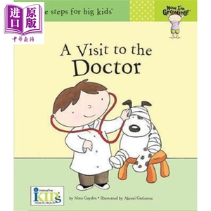 im growing 系列英文原版 看医生visit to the doctor 儿童精装英语