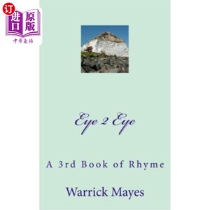海外直订eye 2 eye: a 3rd book of rhyme 眼睛2:第三本押韵书
