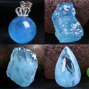 巴西海蓝宝吊坠