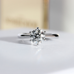 钻戒戒托经典六爪