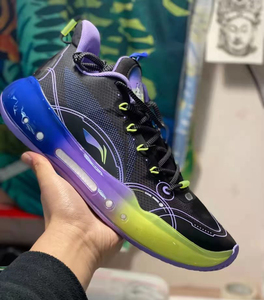 李宁驭帅14low低帮实战篮球鞋男高帮十四限量版迈阿密之夜四雷42