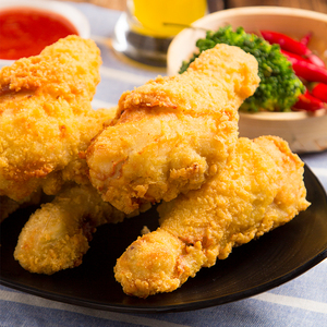 嘉吉妙脆鸡腿 裹粉香辣卡拉大鸡腿 脆皮啤酒炸鸡油炸半成品约20个