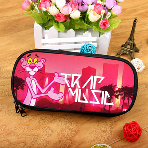 粉红豹 顽皮豹笔袋 学生卡通儿童文具盒大容量 文具袋