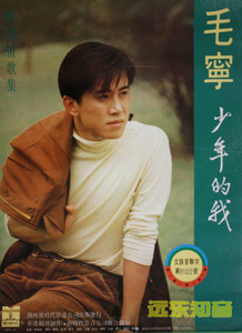 【远东知音】毛宁 少年的我&nbsp; 新时代影音官方专辑宣传海报42×57