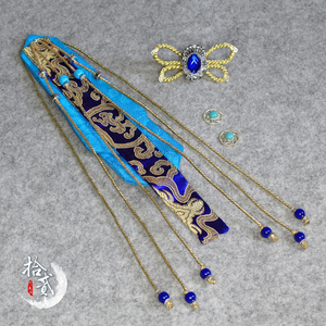 000人付款淘宝【金光布袋戏】周边/布娃娃/神蛊温皇/道具扇子