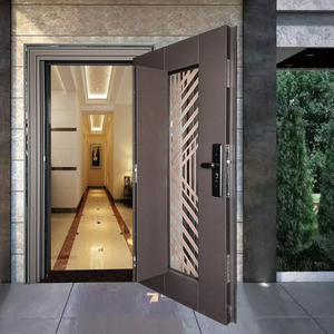 瑞百祥新款单层门中门 通风防盗家用入户门 电解镀锌板不生锈复合