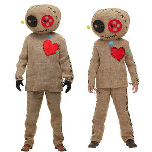 cosplay万圣节复活节狂欢节装扮成人儿童巫毒诅咒演出服装