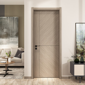 皮阿诺木门卧室门定制室内房间门隔音门套装门实木复合门极简房门