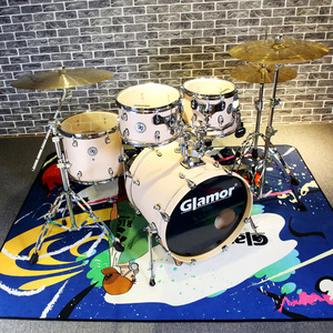 glamor格莱姆架子鼓地毯垫爵士专用家用隔音鼓毯减震垫加厚鼓地毯