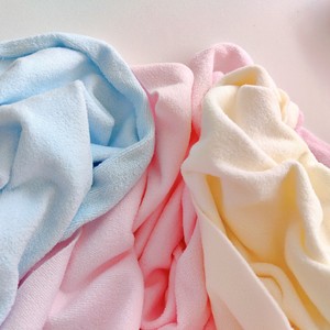 柔软双面毛巾面料婴儿级纯棉针织布料可定制毛巾被擦脸巾毛巾