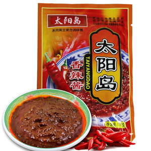 太阳岛香辣酱太阳岛香辣酱东北特产大酱 110g 东北香辣酱