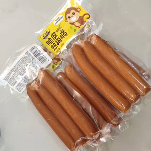 得利斯热狗脆皮香肠 火山石烤肠风味儿童鸡肉肠开袋即食115g*10包