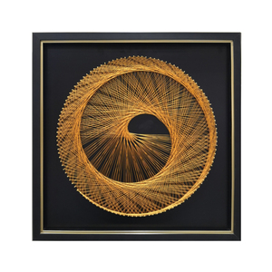 时空绕线画丝线画艺术弦丝画diy手工现代装饰画家居装饰立体墙饰