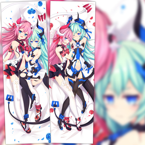 崩坏学园 崩3 罗萨莉娅阿琳&莉莉娅阿琳 动漫等身抱枕套 靠枕方枕