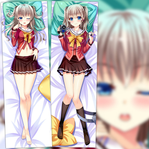 charlotte夏洛特友利奈绪动漫抱枕头宅男礼物定制双面长靠枕diy