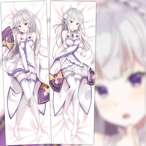 re0异世界生活 爱蜜莉雅等身抱枕 二次元周边定制创意diy宅男礼物