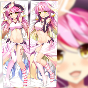 no game no life游戏人生 吉普莉尔 动漫双层等身抱枕 2wt抱枕套