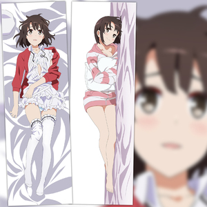 动漫路人女主加藤惠等身抱枕长靠枕二次元周边生日礼物定制 包邮