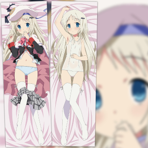 little busters能美等身抱枕学生生日礼物长靠枕动漫周边来图定制