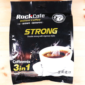 包邮/越南越贡RockCafe三合一速溶松鼠咖啡30袋750克（2倍浓醇）