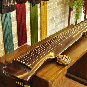 颂扬古琴手工收藏级精品老青桐木古琴生漆伏羲式古琴老梧桐木古琴