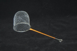 蛐蛐网罩 蟋蟀抓网 粗丝 硬网 不锈钢手柄 蟋蟀用具 虫具用品