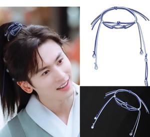 张哲瀚周边周子舒同款发绳发饰头绳发圈diy材料包 阿絮绒鹿皮自编