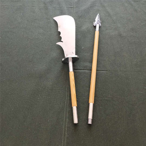 青龙偃月刀折叠大刀原木杆表演训练春秋大刀十八般兵器春秋大刀