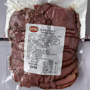 Beretta Roast Beef即食沙拉健身烤牛肉黑椒牛肉片歌本哈根火腿片