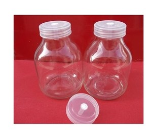 高质量240ml-650ml组培瓶 育苗瓶 菌瓶 培养瓶 兰花瓶 含盖子