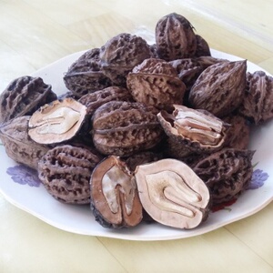 东北野生山核桃 厚皮核桃 野生核桃山核桃 楸树核桃新货5斤包邮