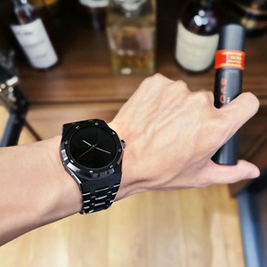 DRKK进口机芯腕表41MM精钢百搭方形指针式银配饰时尚石英男女手表