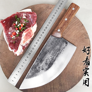 猪肉分割刀割肉专用剔骨手工锻打切卖牛肉剥皮屠夫杀猪屠宰尖商用