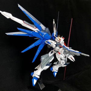 现货包邮大班6650mg1/100自由2.0带支架水贴纸质说明拼装模型玩具