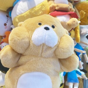 正版llj夹机占gon旱獭手偶公仔娃娃毛绒现货包邮