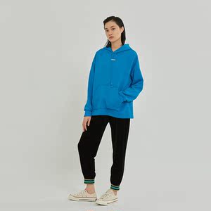 eraser橡皮高腰显瘦收脚秋冬加厚长裤外穿女装休闲卫裤1203108001