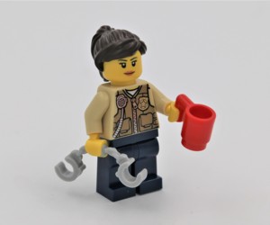 lego 城镇系列人仔 乐高 cty548 森林女警察 (全新)