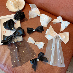 65专业彩妆店淘宝钢夹盘发黑色线卡子头发固定卡头纱尖头袋装造型夹