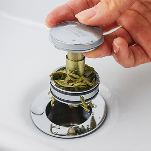 洗手盆漏水塞洗脸盆弹跳下水器弹跳芯按压式洗手池塞子台盆配件