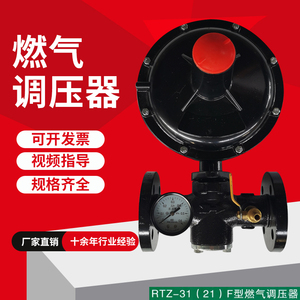 rtzf 天然气 燃气 沼气减压阀 调压器二级中压稳压阀调压阀工业