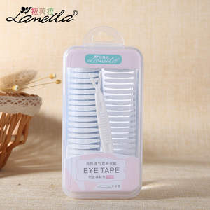 哎呀呀拉美拉双面美目贴大眼 自然透气防水双眼皮贴月牙型100回