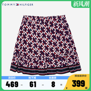 TOMMY汤米童装女童半身裙春秋新品儿童洋气短裙女孩裙子