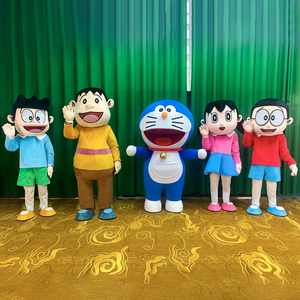 求婚人偶叮当猫机器猫蓝胖子卡通人偶服装玩偶装动漫卡通造型服