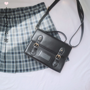 日本正统jk制服包日系可爱二次元学生手提英伦少女纯色单肩斜跨包