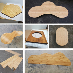 异形木板定制桌面板切割来图雕刻实木板材圆形木质防水不规则桌板