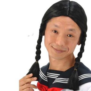 假发黑色短发