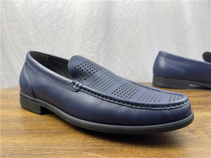 西班牙mister 头层冲孔小牛皮 透气舒适软底耐磨xl底男鞋