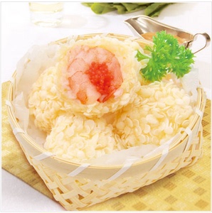 亚洲渔港鱼子酱虾球鱼籽酱虾球裹粉虾球西餐半成品油炸小吃 60个