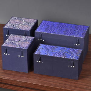 瓷器大花瓶古董包装盒定制礼物锦盒高档文玩收藏收纳长方形空礼盒