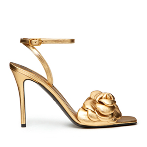 【deluxe】valentino华伦天奴 22ss 女士玫瑰花瓣搭扣凉鞋 vw2s0b